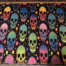 Colorful Skull Tapestry