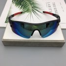 Punk Retro Cycling Sports Sunglasses Black Frame UV Protection Sunglasses for Women and Men