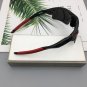 Punk Retro Cycling Sports Sunglasses Black Frame UV Protection Sunglasses for Women and Men
