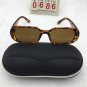 Leopard Brown Frame Sunglasses Free shipping 
