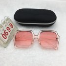 Punk Pink Frame Sunglasses Free shipping 
