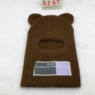 cute little bear unisex balaclava warm hat beanies Punk winter  Free shipping worldwide