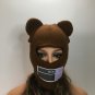 cute little bear unisex balaclava warm hat beanies Punk winter  Free shipping worldwide
