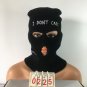 balaclava warm hat embroidery Punk winter cute beanies Free shipping worldwide