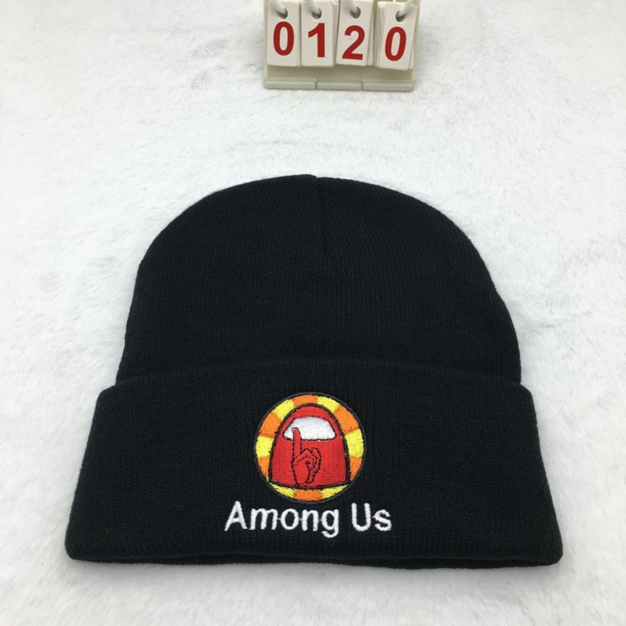 cartoon pattern knitted hat Punk unisex popular beanies Free shipping worldwide