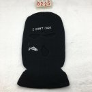 Punk winter cute embroidery balaclava warm hat Holiday beanies Free shipping worldwide