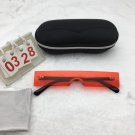Black Frame Sunglasses -- Rimless Square Lens Free shipping 6