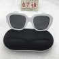 Punk White Frame Sunglasses Free shipping 23