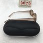 Brown Frame Classic Fashion Sunglasses Oval Lens Cute shades Free shipping 25