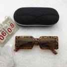 Leopard Brown Frame Sunglasses Free shipping 38