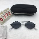 Black Metal Frame Sunglasses Free shipping 44