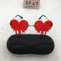 Gold Frame Sunglasses. Retro Punk Summer Shades. Free shipping 59