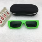 Punk Green Frame Sunglasses Free shipping 71