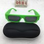 Punk Green Frame Sunglasses Free shipping 71