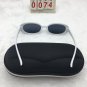 Punk White Frame Sunglasses Free shipping 74