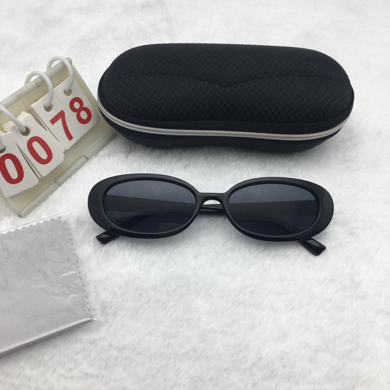 Punk Black Frame Sunglasses Free shipping 93