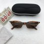 Punk Holiday Leopard Frame Cat Eyes lens Sunglasses Free shipping 101