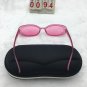 Punk Pink Frame Oval Lens Sunglasses Free shipping 105