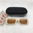 Punk Cream Frame Sunglasses Free shipping 111