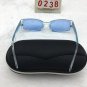 Clear Blue Frame Sunglasses Blue Square Lens Cute shades Free shipping 131