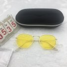Gold Metal Frame Sunglasses Free shipping 133