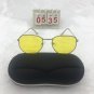 Gold Metal Frame Sunglasses Free shipping 133