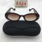 Punk Holiday Brown Frame Oval Lens Sunglasses Free shipping 140