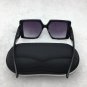 Punk Black Frame Sunglasses. Retro Punk Summer Shades. Free shipping 143