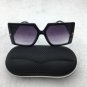 Punk Black Frame Sunglasses. Retro Punk Summer Shades. Free shipping 143
