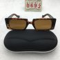 Punk Leopard Brown Frame Sunglasses Free shipping 147