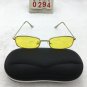 Punk Gold Frame Sunglasses Free shipping 156