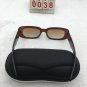 Punk Brown Frame Sunglasses Y2K Unisex Ultraviolet-proof Free shipping 162