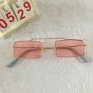 Punk Gold Frame Sunglasses Free shipping 165