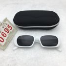 Punk White Frame Sunglasses Free shipping 188
