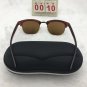 Brown Half Frame Sunglasses Free shipping 189