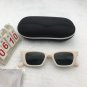 Cream Frame Sunglasses Free shipping 206