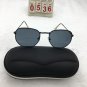Black Metal Frame Sunglasses Free shipping 213