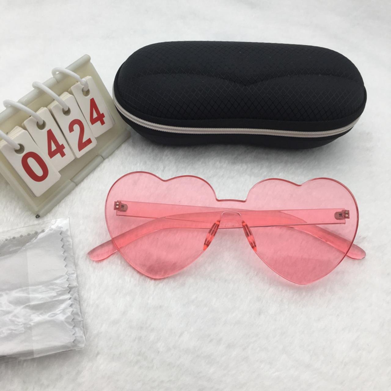Pink Frame Sunglasses Free shipping 221