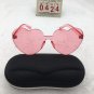 Pink Frame Sunglasses Free shipping 221