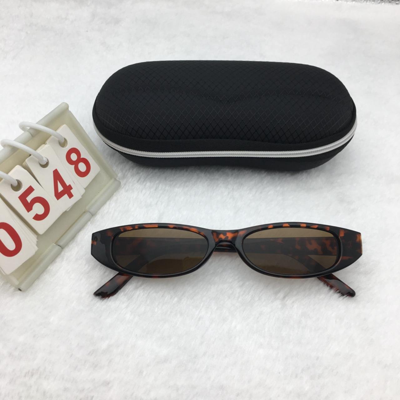 Leopard Brown Frame Sunglasses Free shipping 231