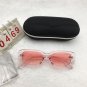 Pink Frame Sunglasses Free shipping 233