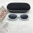 Punk White Frame Sunglasses Free shipping 239