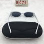 Punk White Frame Sunglasses Free shipping 239
