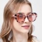 Pink Striped Frame Sunglasses Free shipping 240