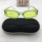 Green Frame Sunglasses Green Square Lens Cute shades Free shipping 251