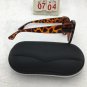 Punk Leopard Brown Frame Sunglasses Free shipping 262