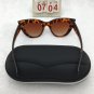 Punk Leopard Brown Frame Sunglasses Free shipping 262