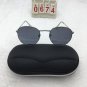 Silver Frame Classic Fashion Sunglasses Round Lens Cute shades Free shipping 280
