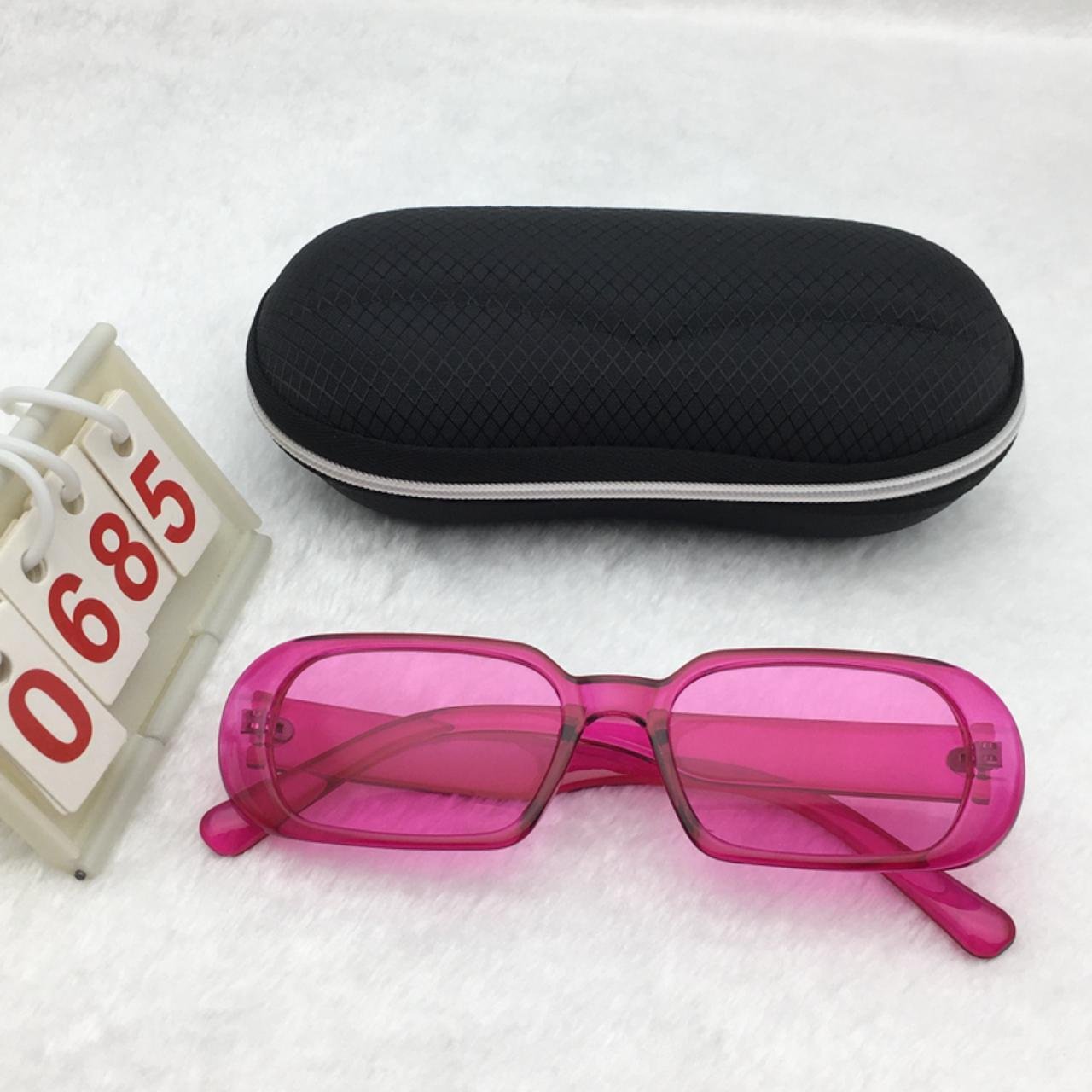 Pink Tan Frame Sunglasses Free shipping 287