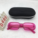 Pink Tan Frame Sunglasses Free shipping 287
